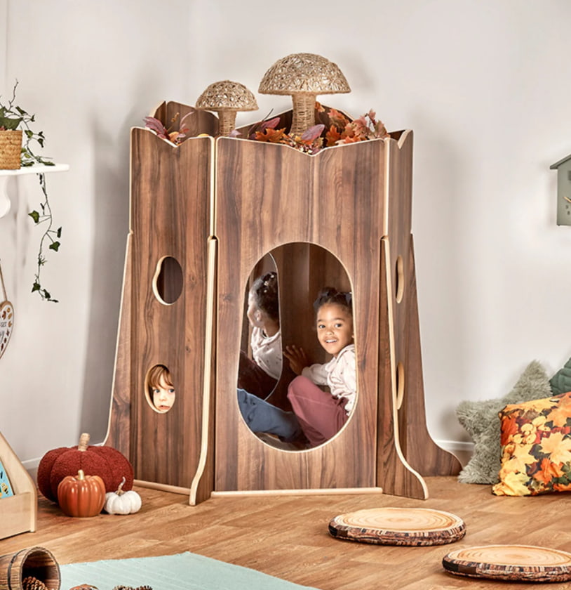 Tree Trunk Hideaway