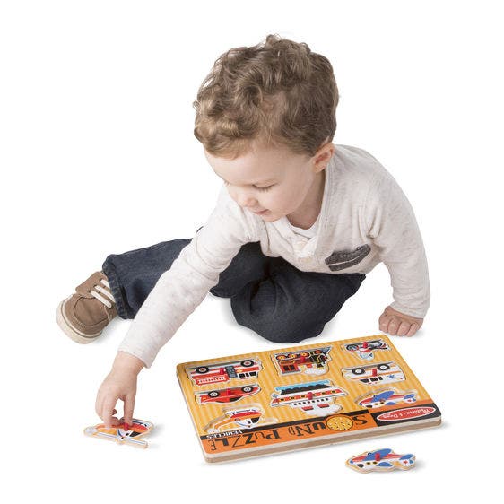 Vehicle Sound Puzzle Melissa & Doug