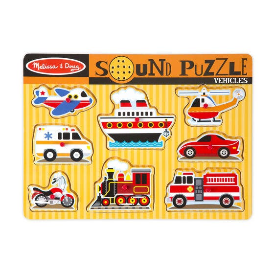 Vehicle Sound Puzzle Melissa & Doug