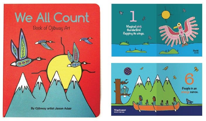 We all Count-Ojibway Art