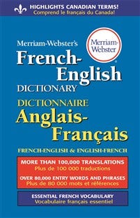 Websters French/English Dictionary