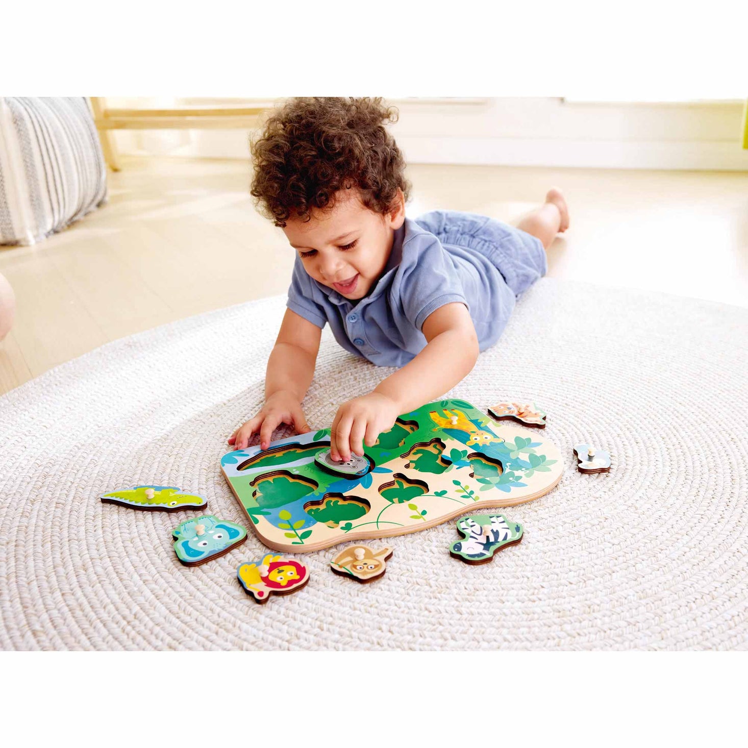 Wild Animals Peg Puzzle