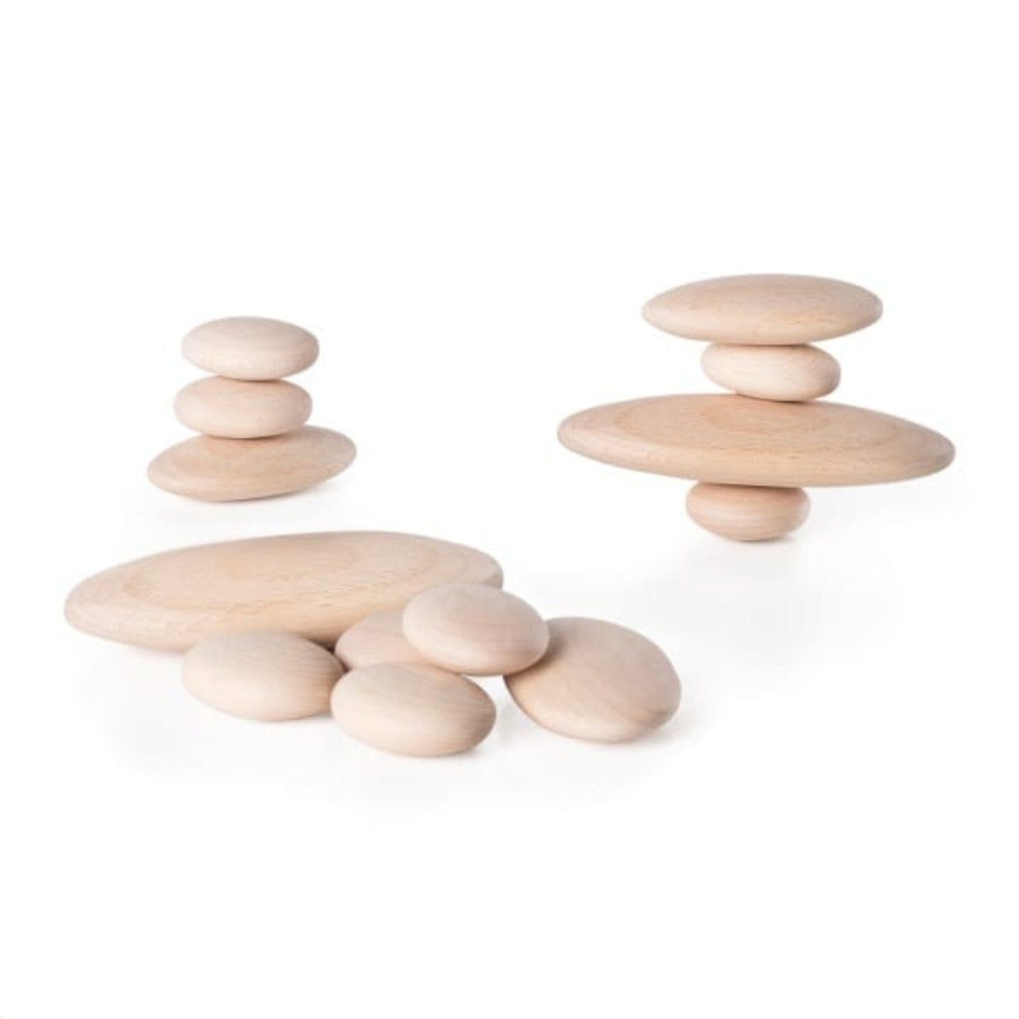 Wood Stackers River Stones 20 pcs