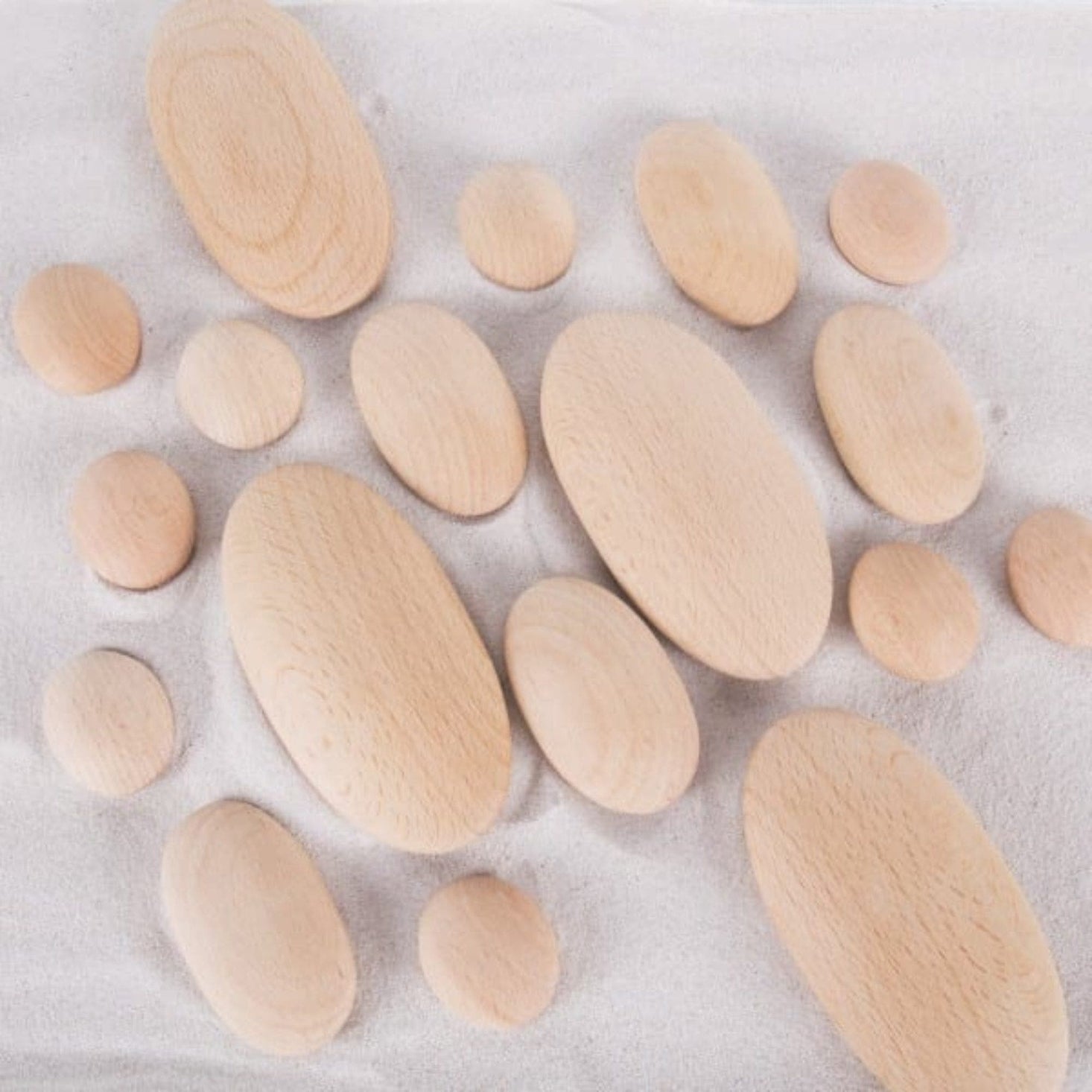 Wood Stackers River Stones 20 pcs