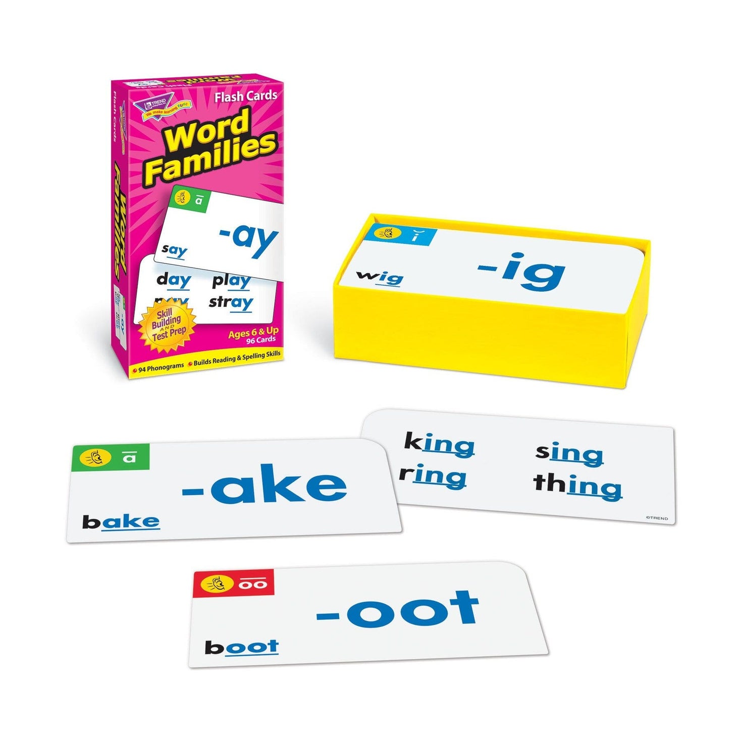 Word Families Flash Cards