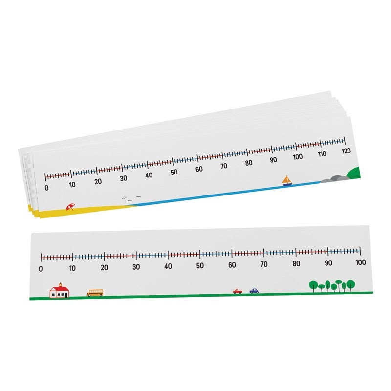 Write and Wipe 0-100 0-120 Numberline