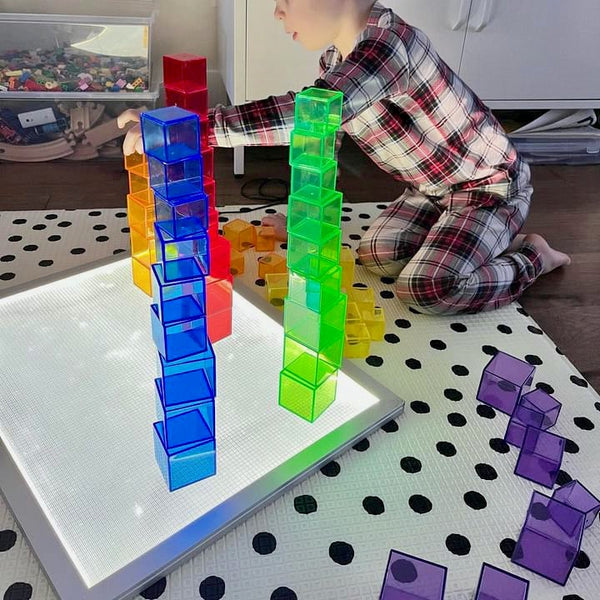 Translucent Colour Cube Set