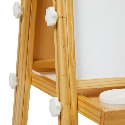 Adjustable All-In-One Wood Easel