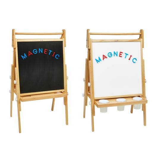 Adjustable All-In-One Wood Easel