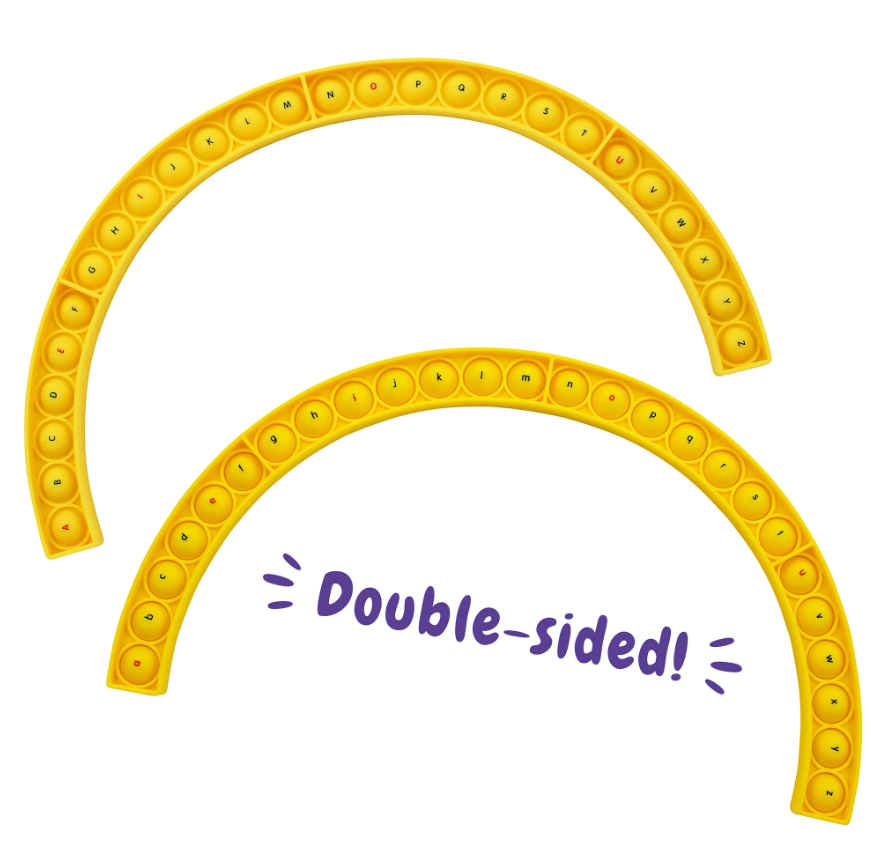 Alphabet Arc Bubble Board