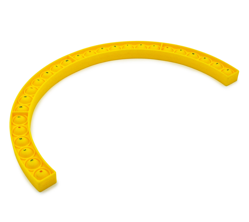 Alphabet Arc Bubble Board