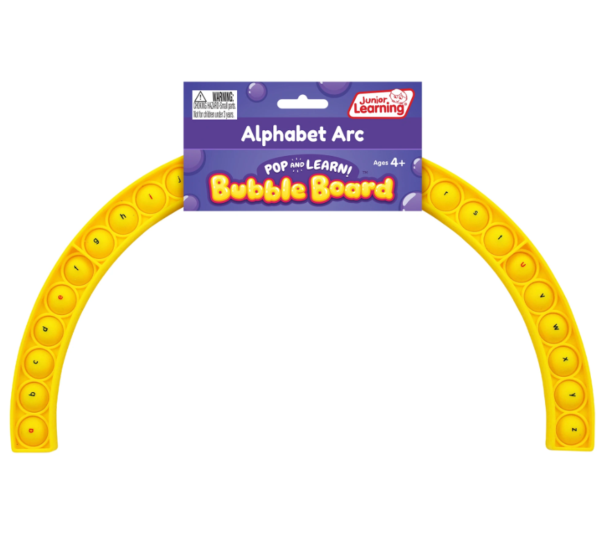 Alphabet Arc Bubble Board