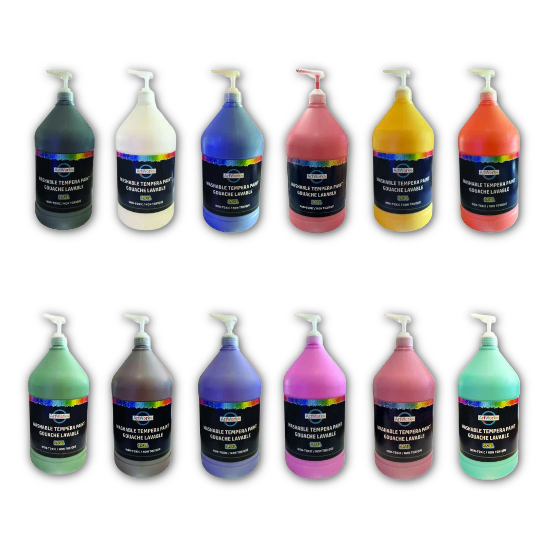 ArtWorks Washable Tempera Paint 3.78L Collection