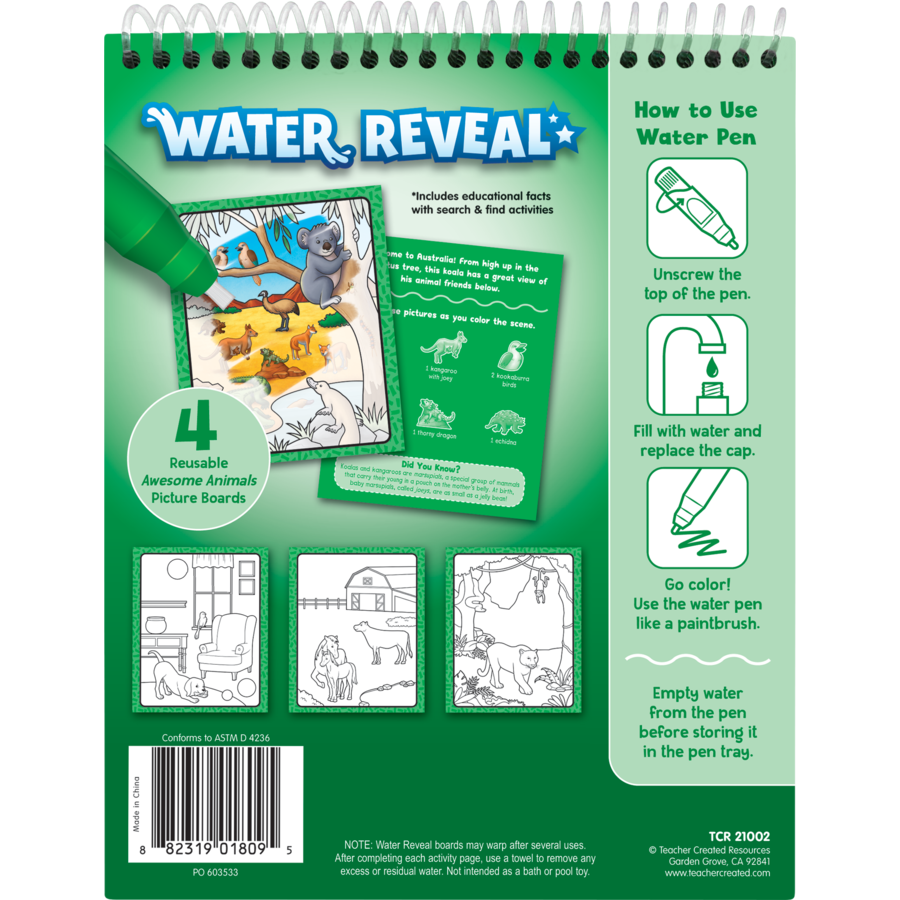 Awesome Animals Water Reveal