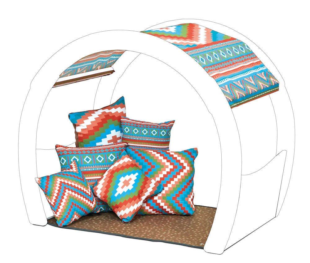 Aztec Set Accessories for the Small Cosy Cove