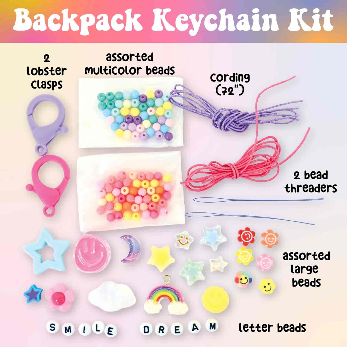 Backpack Keychains by Creativity for Kids