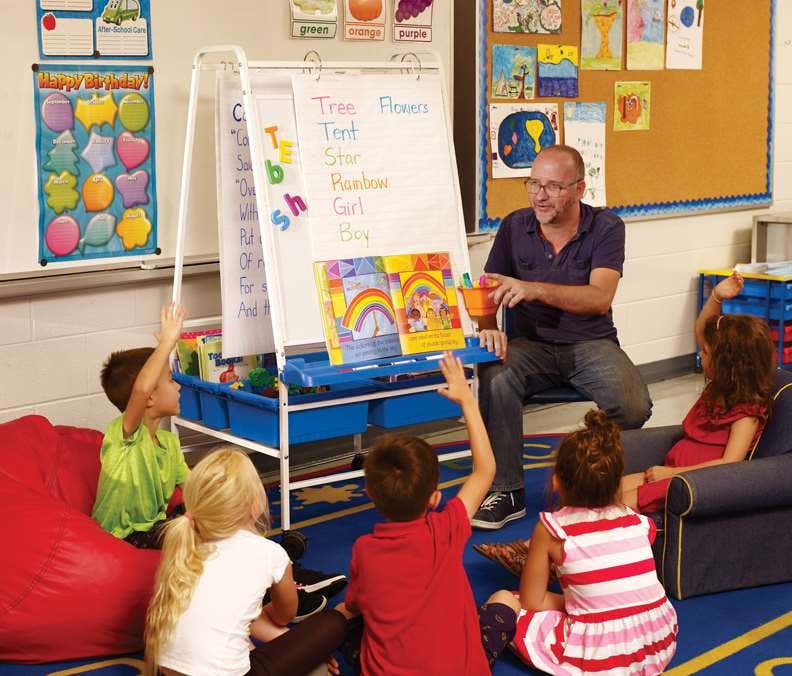 Basic Reading Writing Center with Lids
