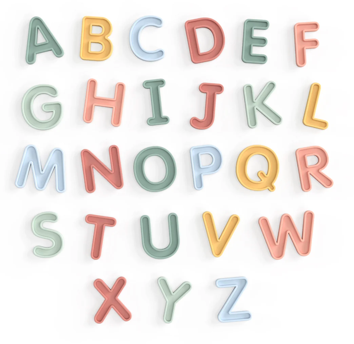 Uppercase Alphabet Set for PlayTRAY