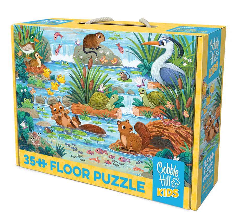 Beaver and Friends 35 pc Floor Puzzle