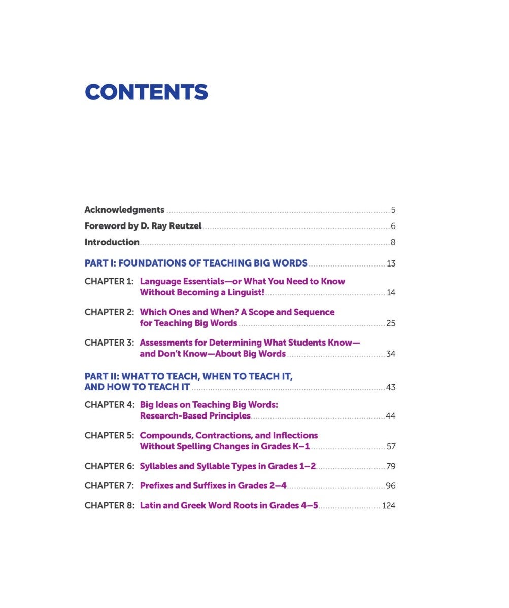 Big Words for Young Readers Teaching Kids in Grades K to 5 to Decode and Understand Words