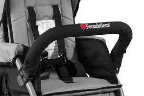 Black Compass Trio Triple Tandem Stroller