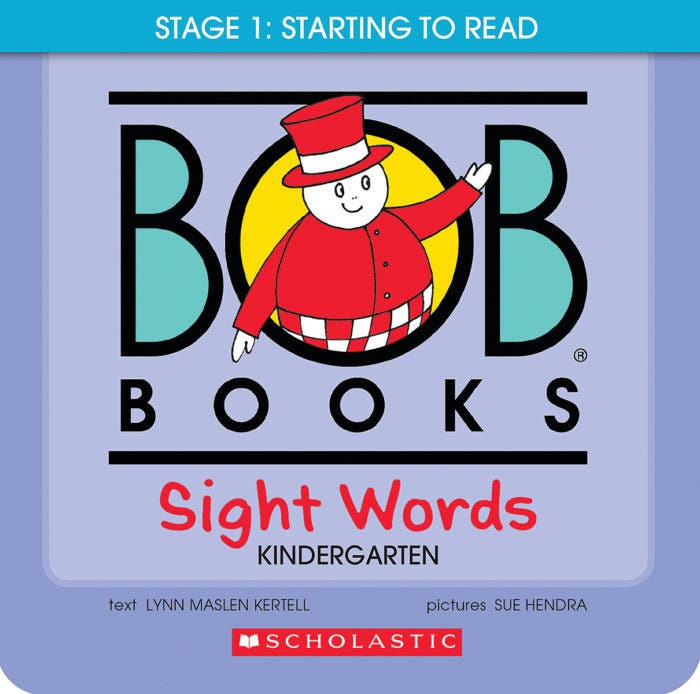 Bob Books - Sight Words Kindergarten Box Set Stage 2