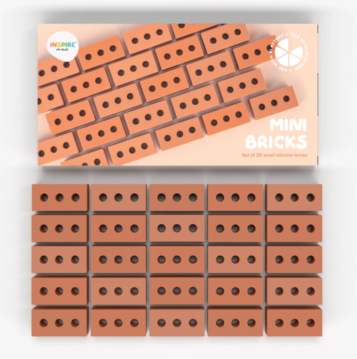 Mini Bricks for PlayTRAY