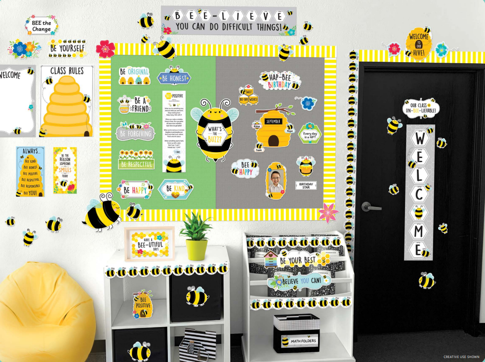 Busy Bees Curated Classroom Decor Set