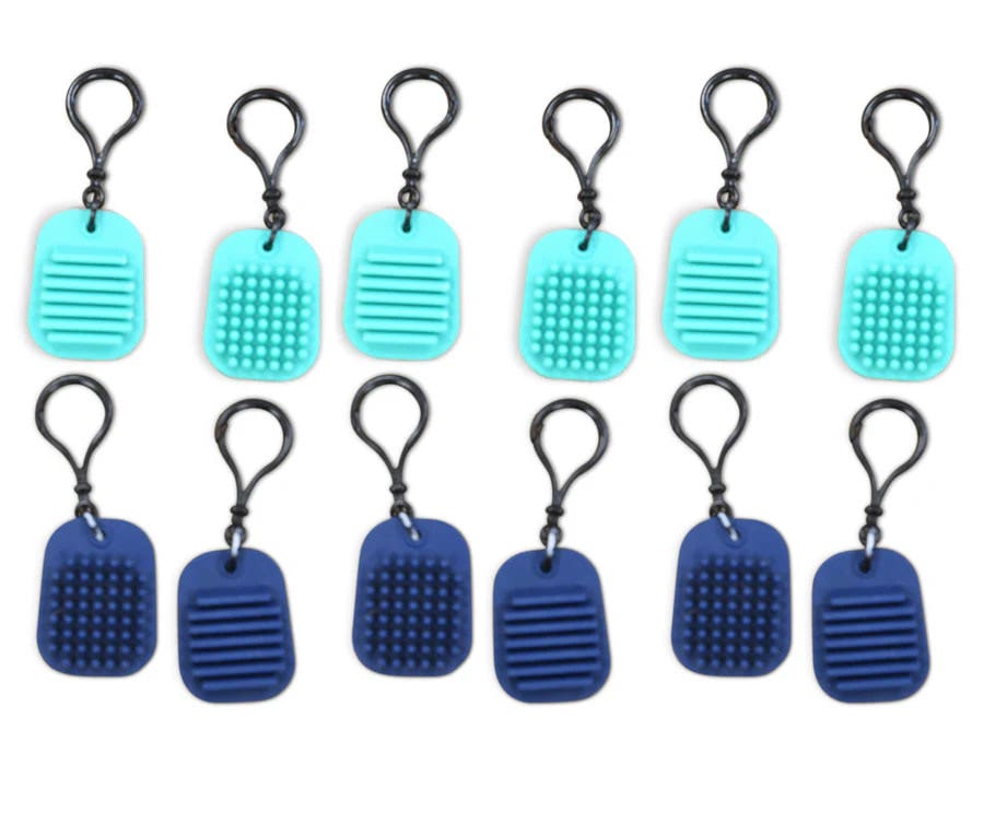 Calming Clip Key Chains 12 pcs