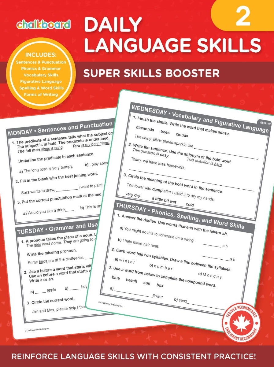 Canadian Daily Language Skills 2