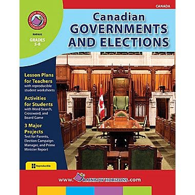 Canadian Governments and Elections Ebook