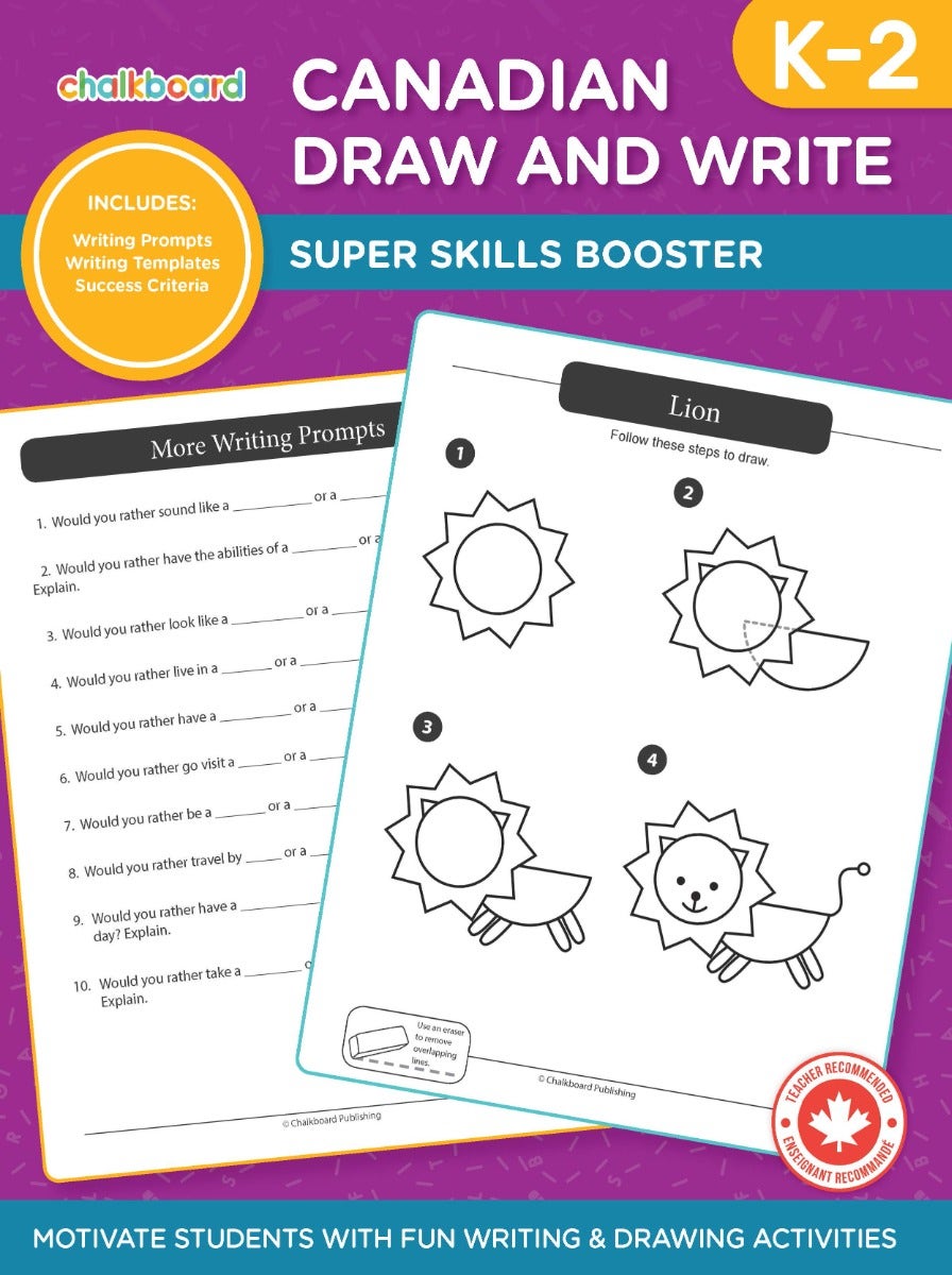 Canadian Draw & Write K-2 Ebook