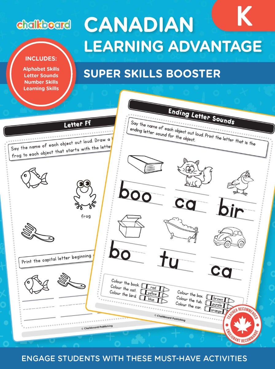 Canadian Learning Advantage K Ebook