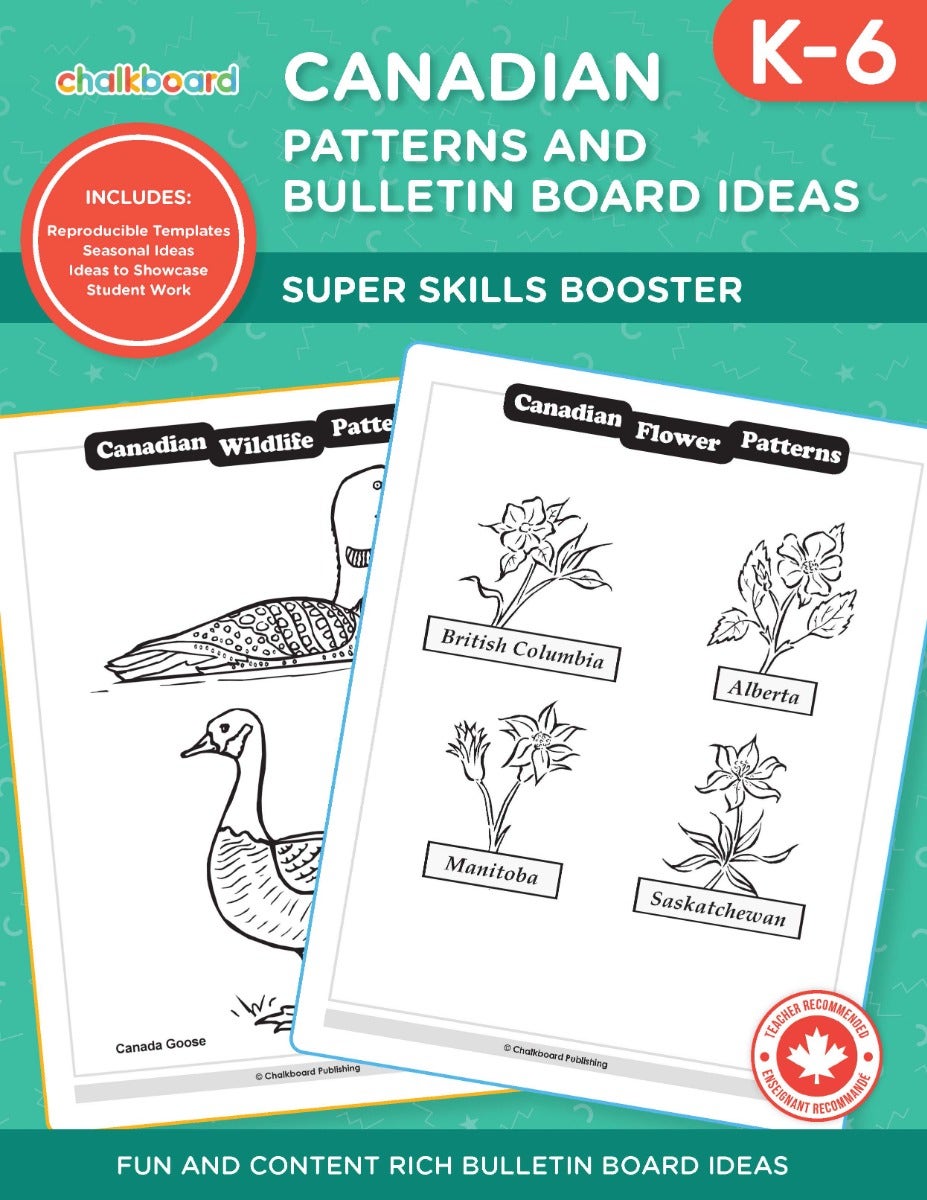 Canadian Patterns and Bulletin Board Ideas Ebook