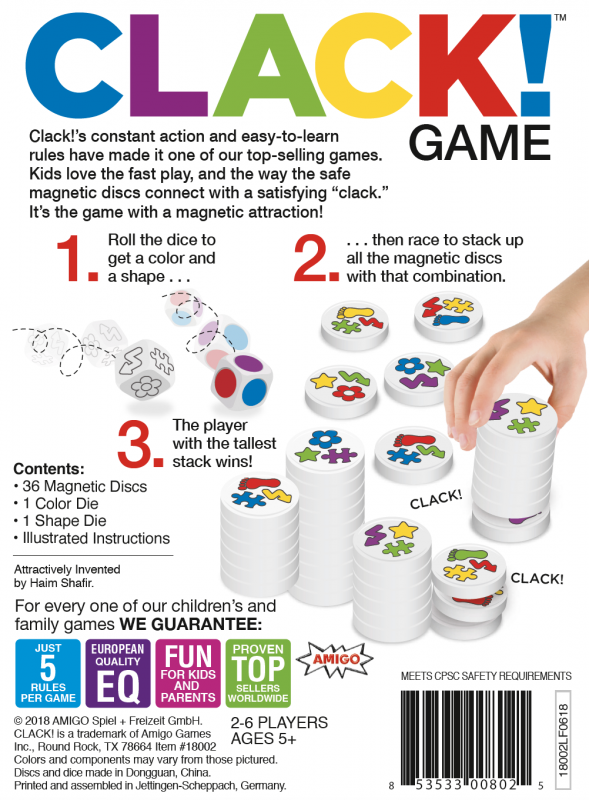 CLACK by Amigo Games