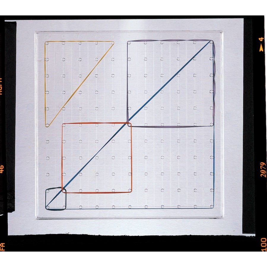 22.5 Cm Geoboard 11 X 11 Pin Array