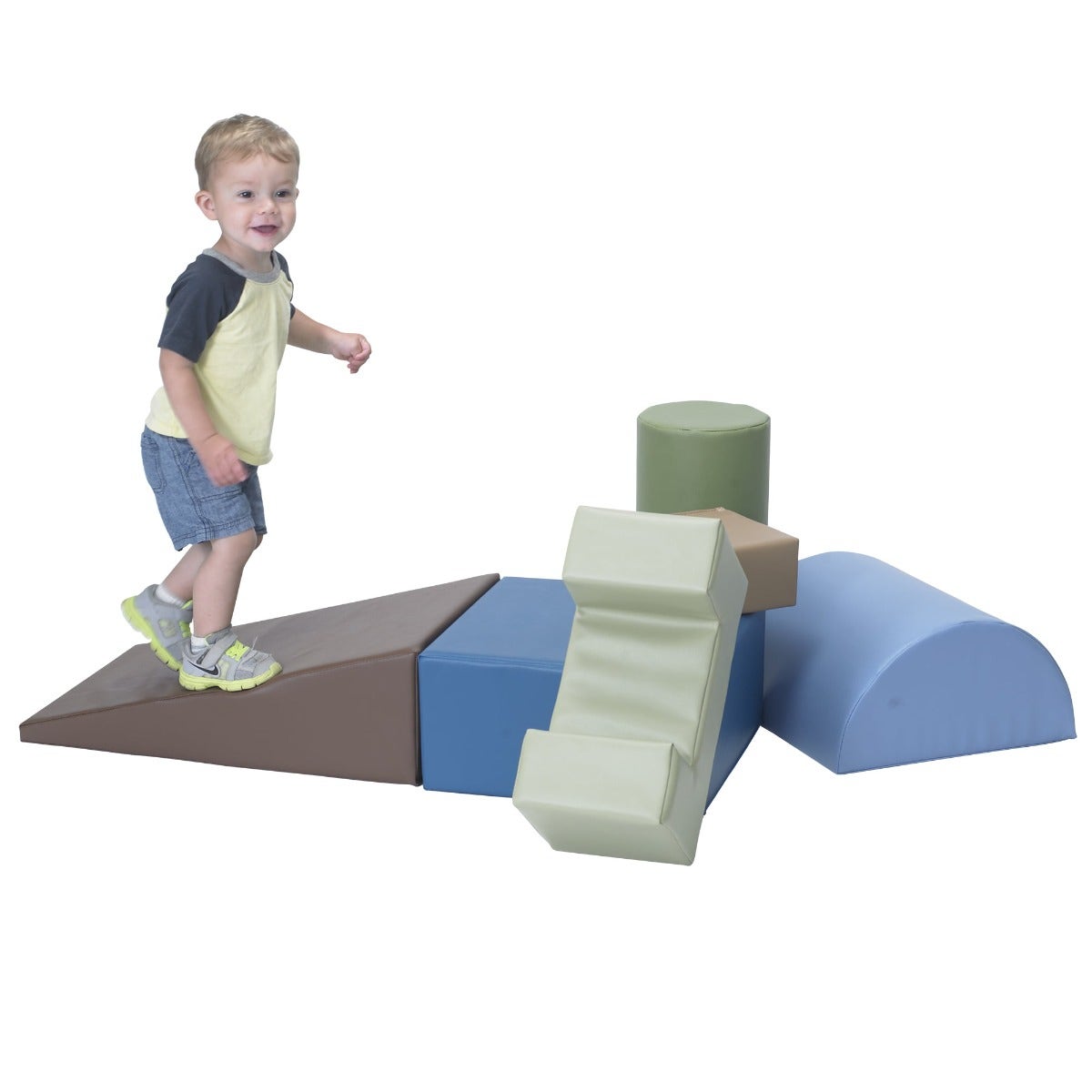 Climb and Play 6 Piece Play Set - Woodland