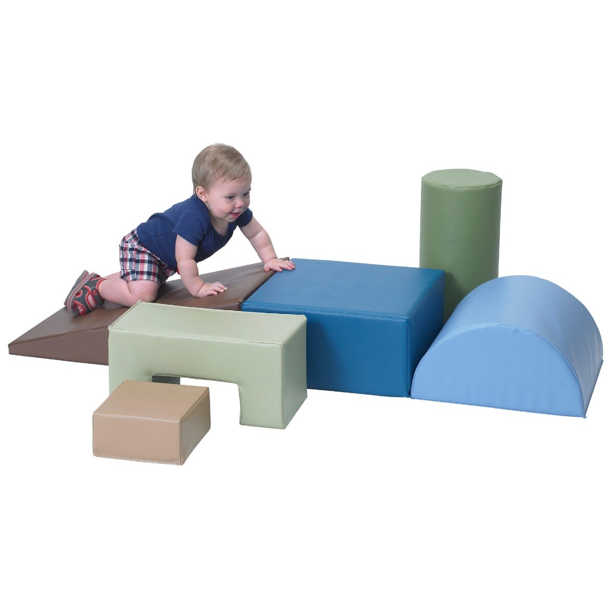 Climb and Play 6 Piece Play Set - Woodland
