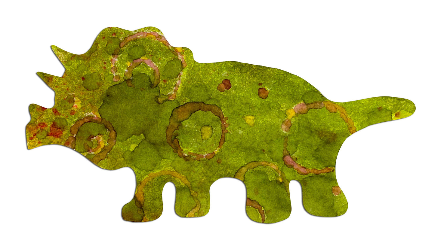 Color Diffusing Dinosaurs