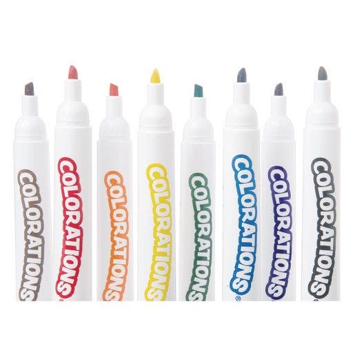Colorations 8 Chisel Tip Dry Erase