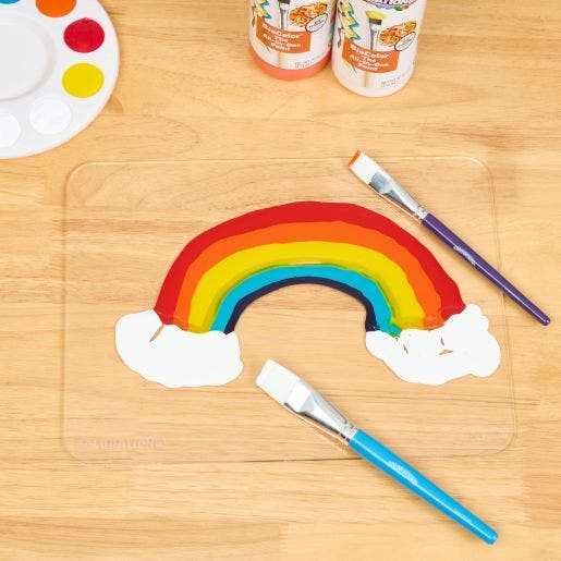 Colorations Acrylic Lap Board Set of 6