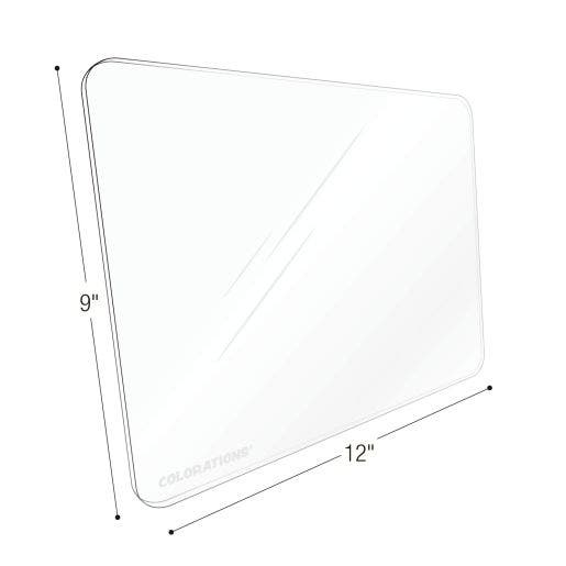 Colorations Acrylic Lap Board Set of 6