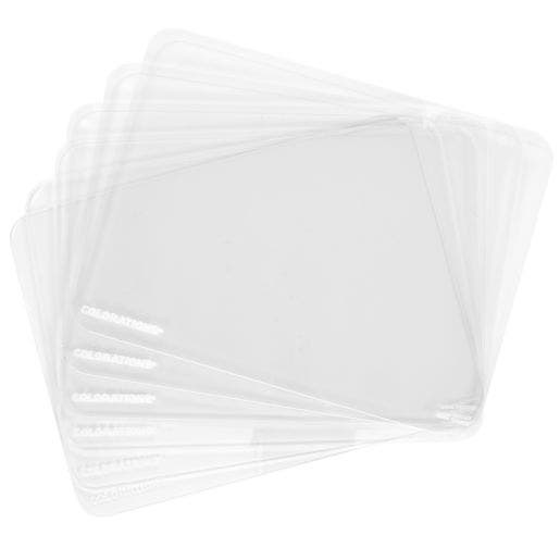 Colorations Acrylic Lap Board Set of 6