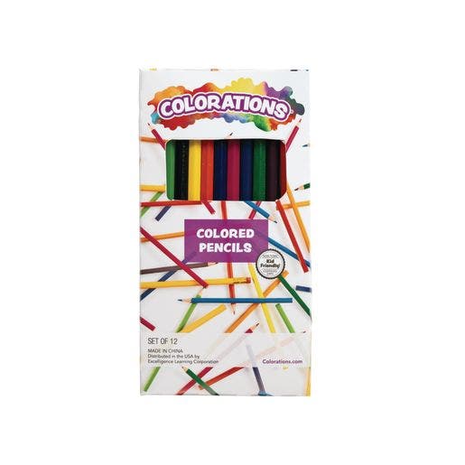 Colorations Colored Pencils Set of 12