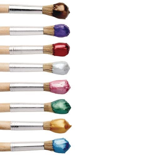 Colorations Metallic Gel Paint 16oz Collection
