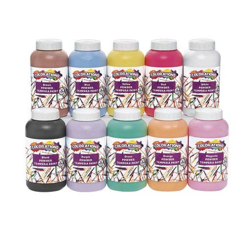 Colorations Powder Tempera Paint Collection