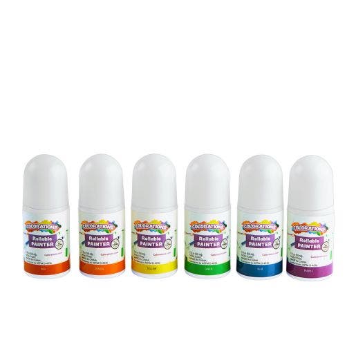 Colorations Rollable Paint Set of 6