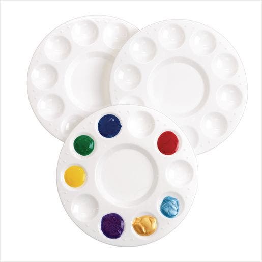 Colorations Round Paint Palettes 3