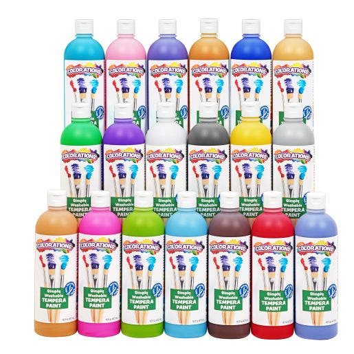 Colorations Simply Washable Tempera Paint 16oz Collection