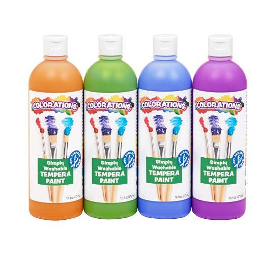 Colorations Simply Washable Tempera Paint Cool Collection